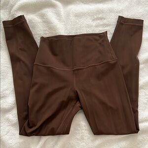 Brown Lululemon Align Leggings